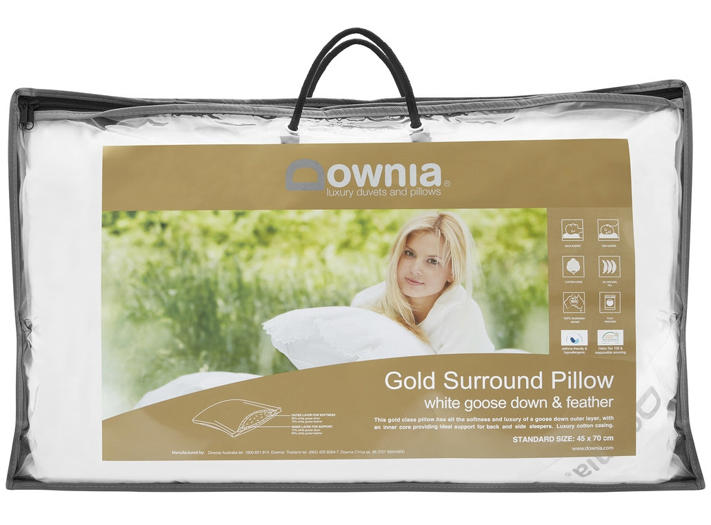 Downia Gold Collection Surround Pillow Standard Quilt Cover World