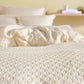 Raquelle Vanilla Quilt Cover Set by Linen House