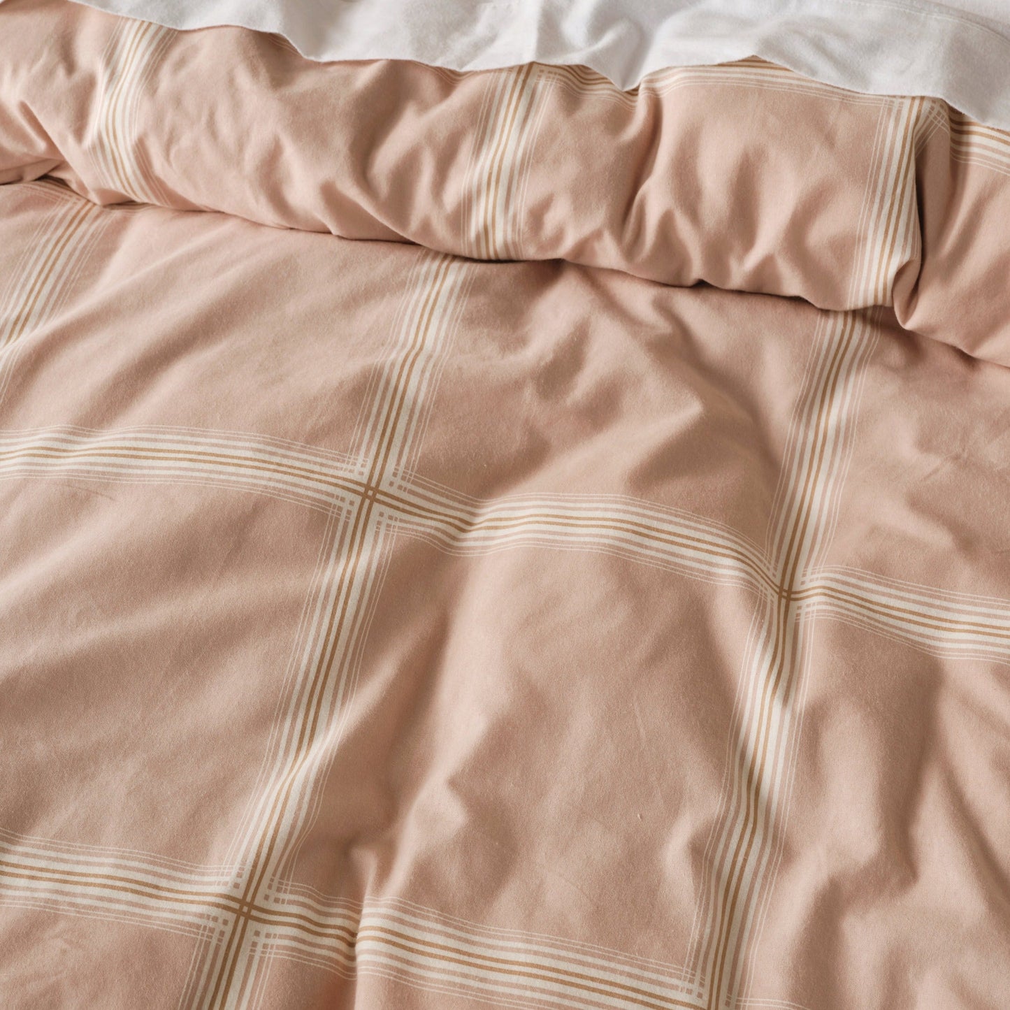 Convent Flannelette Quilt Cover Set by Linen House