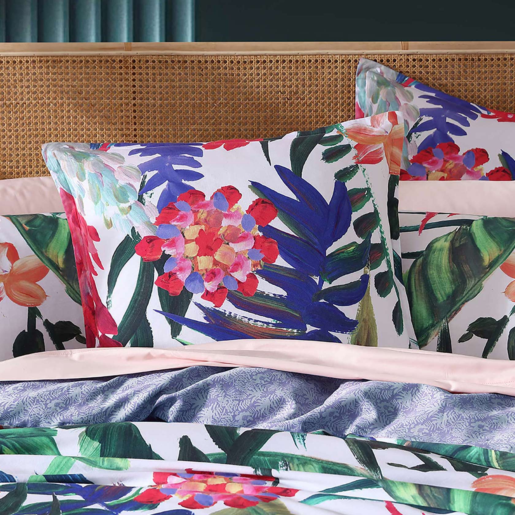 Atherton Tropic Quilt Cover Set by Logan and Mason