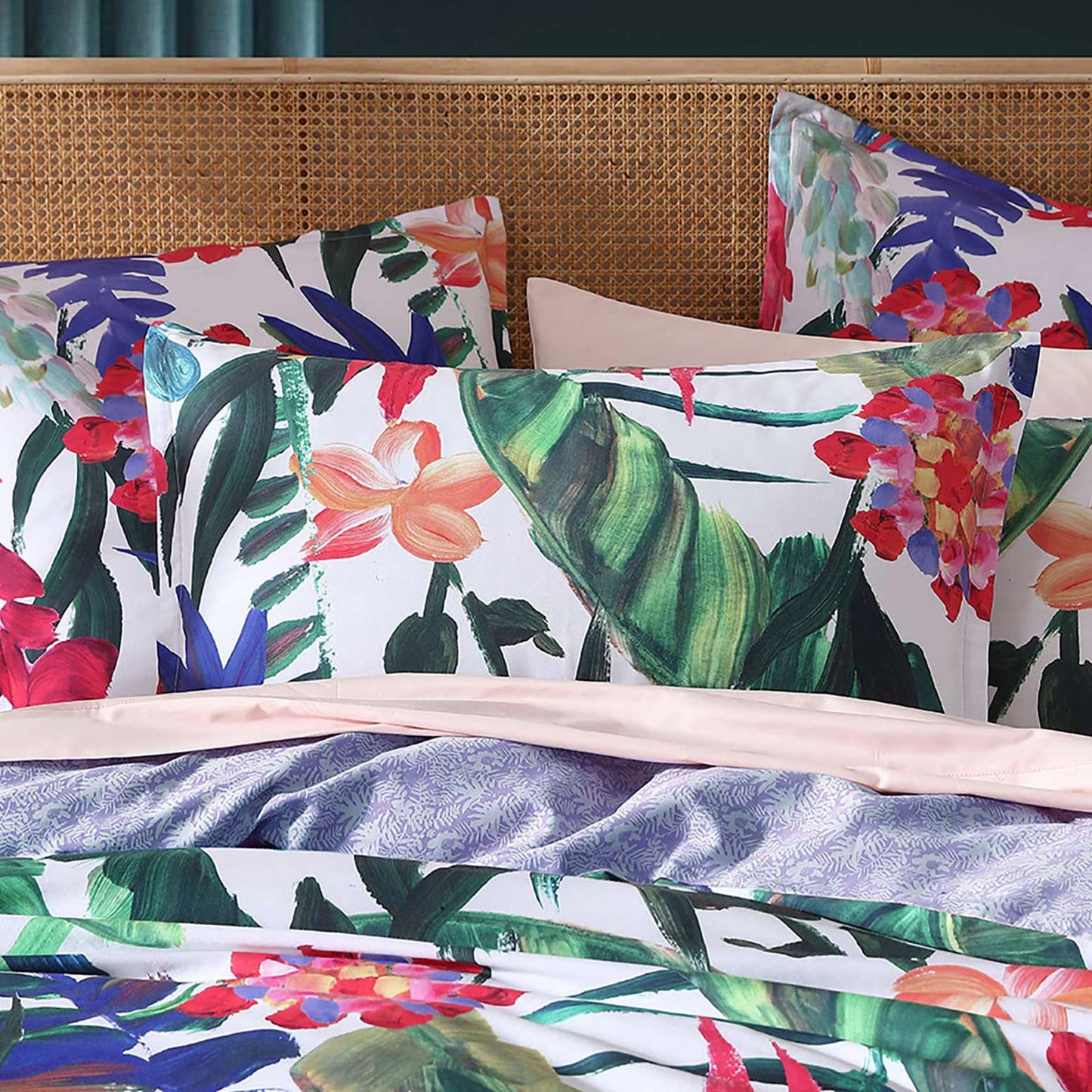 Atherton Tropic Quilt Cover Set by Logan and Mason