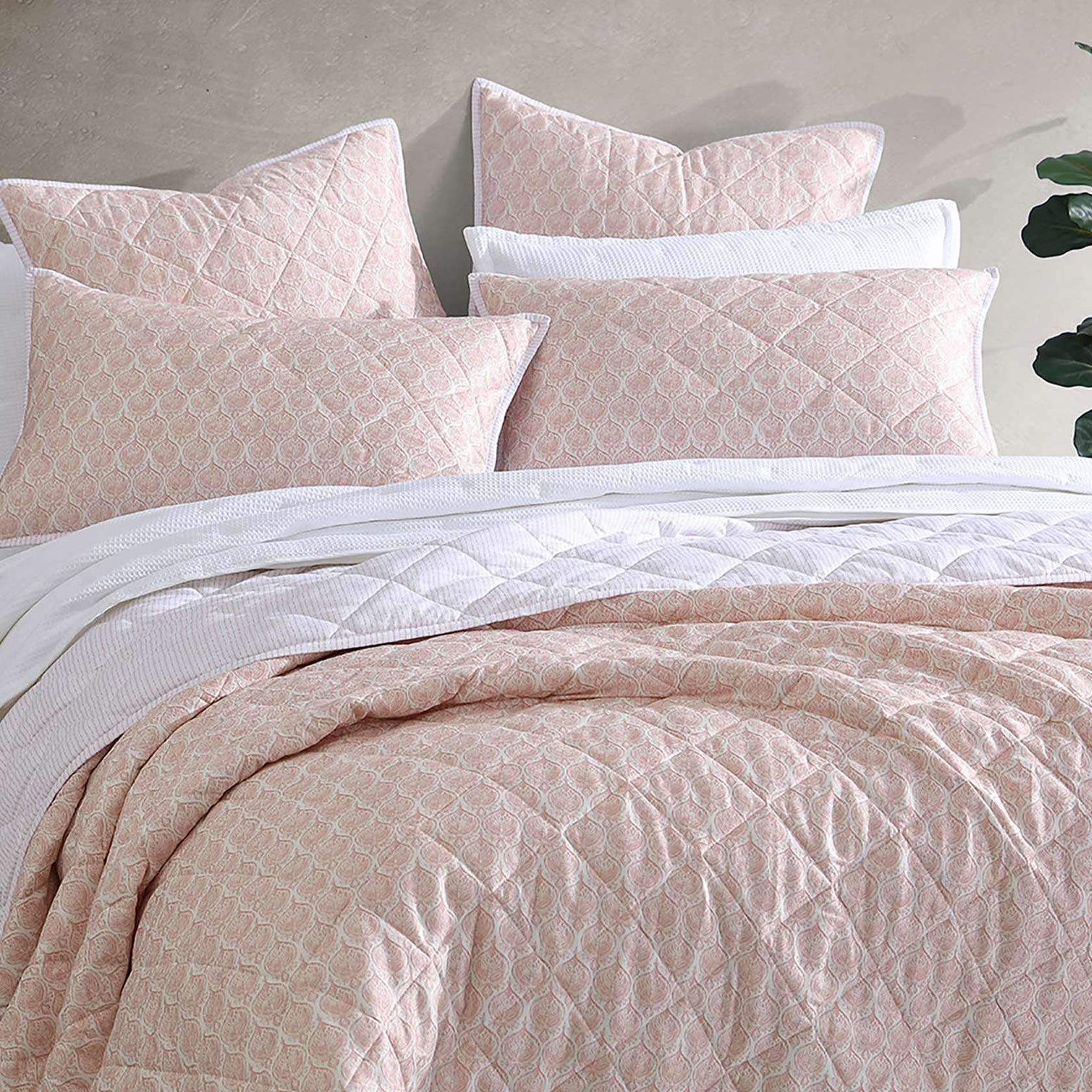 Shelby Rose Coverlet Set by Logan and Mason