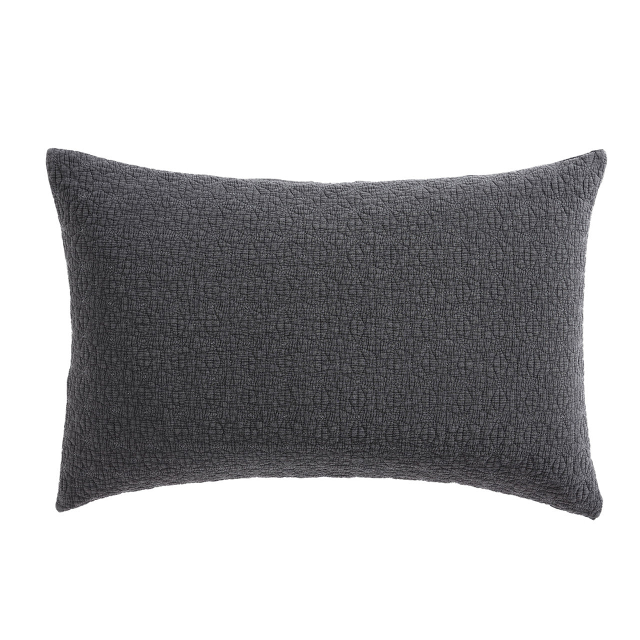 Kayo Charcoal Pillowsham by Logan and Mason Platinum