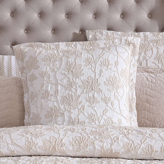 Bloom Stone European Pillowcase by Private Collection