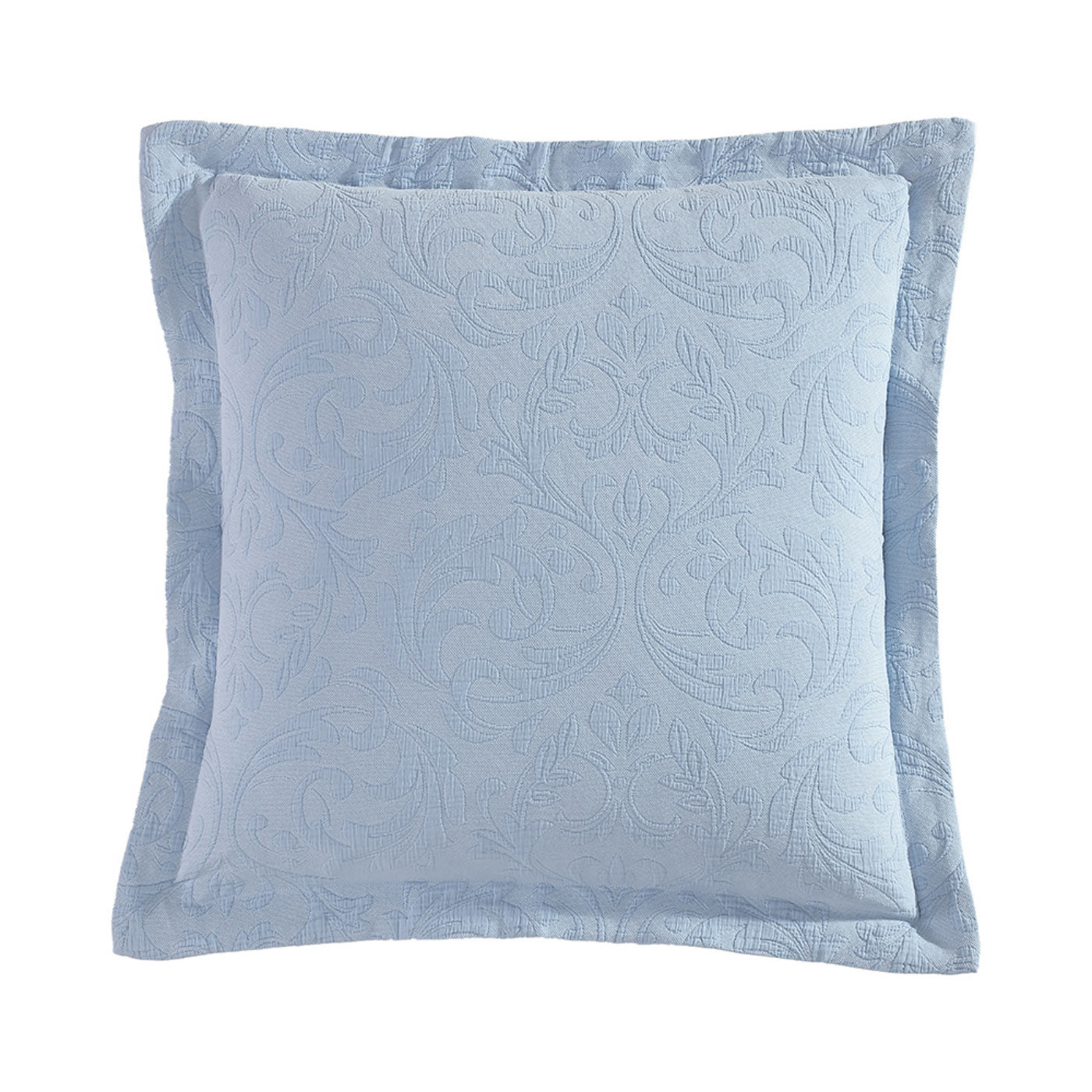 Marbella Blue European Pillowcase by Private Collection