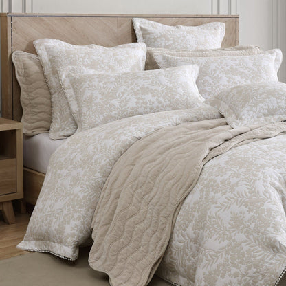 Quinn Stone Quilt Cover Set by Private Collection