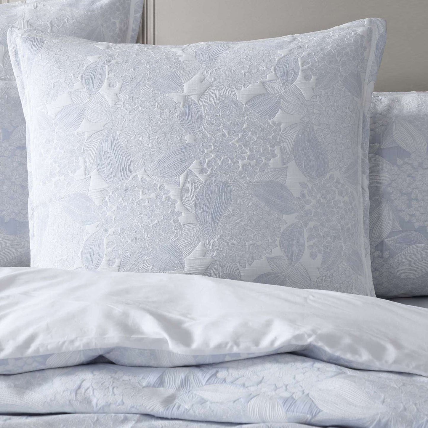 Hydrangea Chambray Quilt Cover Set by Private Collection