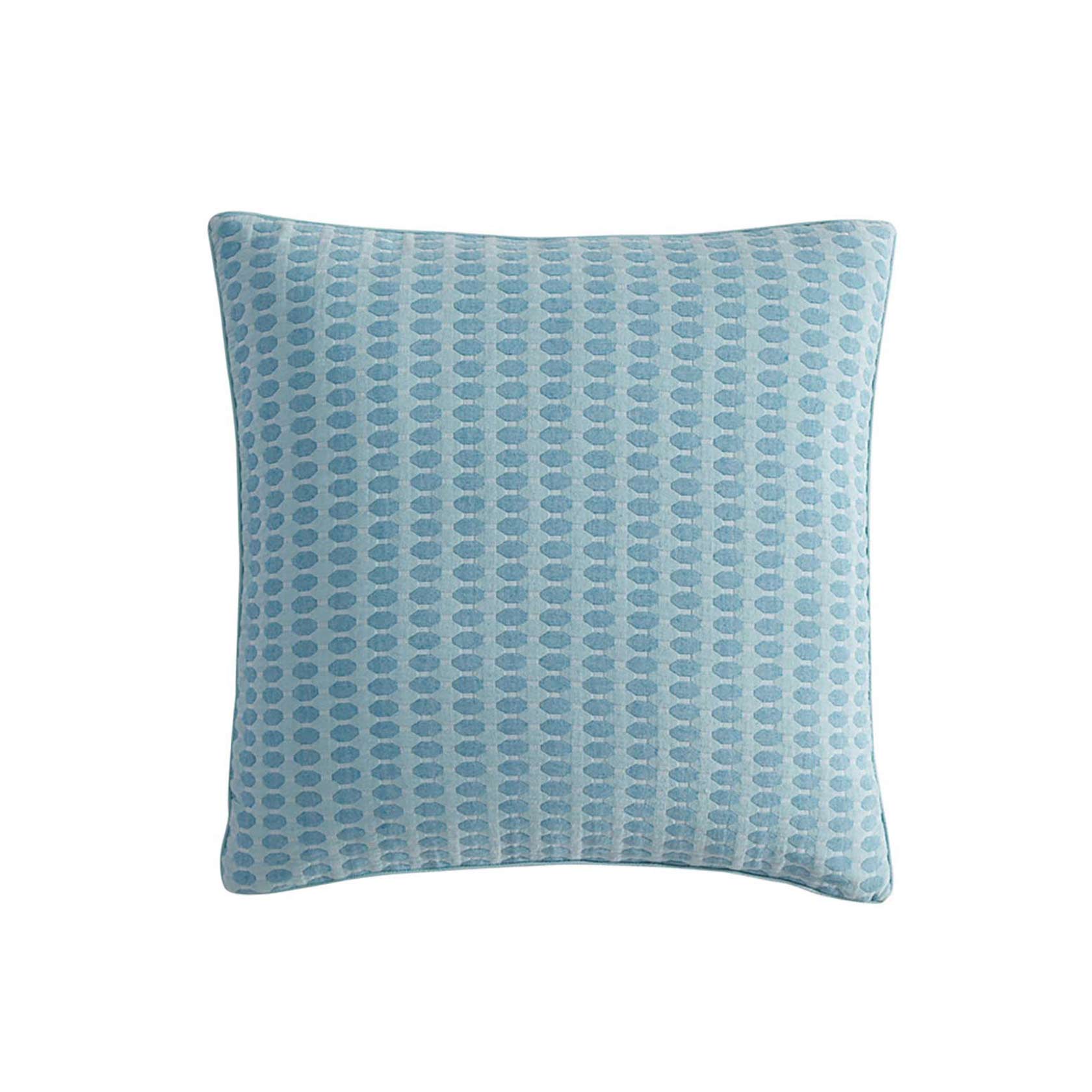 Frankie Turquoise Square Cushion by Logan and Mason Platinum