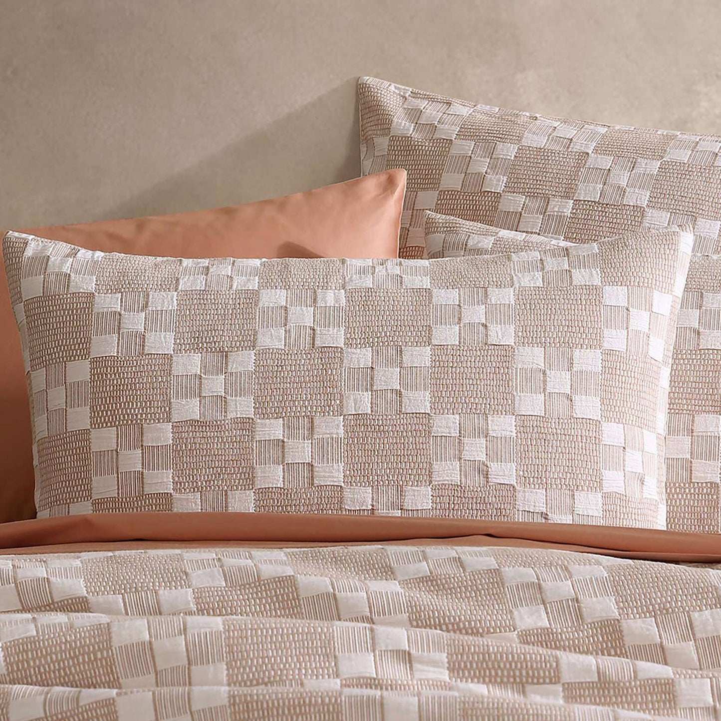 Indi Stone Quilt Cover Set by Logan and Mason Platinum