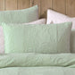 Tropicana Sage Quilt Cover Set by Logan and Mason Platinum