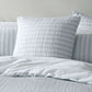 Emmet Sage European Pillowcase by Logan and Mason Platinum