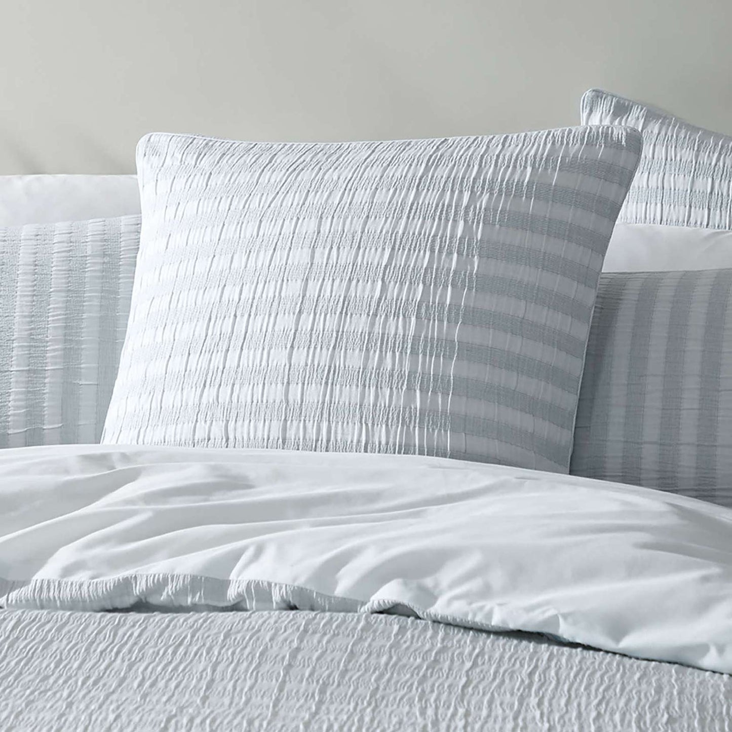 Emmet Sage European Pillowcase by Logan and Mason Platinum