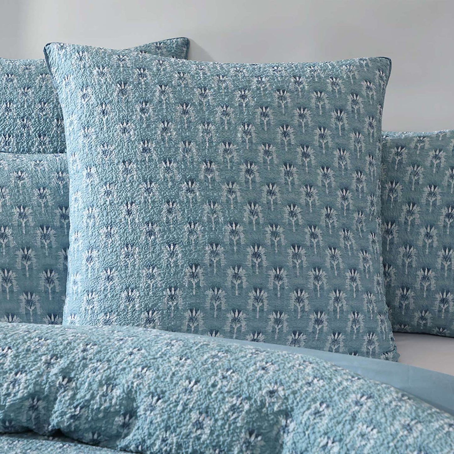 Santa Fe Teal European Pillowcase by Logan and Mason Platinum