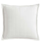 Sierra White European Pillowcase by Logan and Mason Platinum