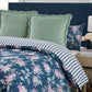 Trailing Vintage Blossom Midnight Blue Quilt Cover Set by Laura Ashley