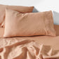 Nimes Pure Linen Clay SHEET SET by LINEN HOUSE