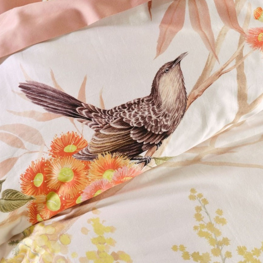 Wattlebird Quilt Cover Set by Linen House