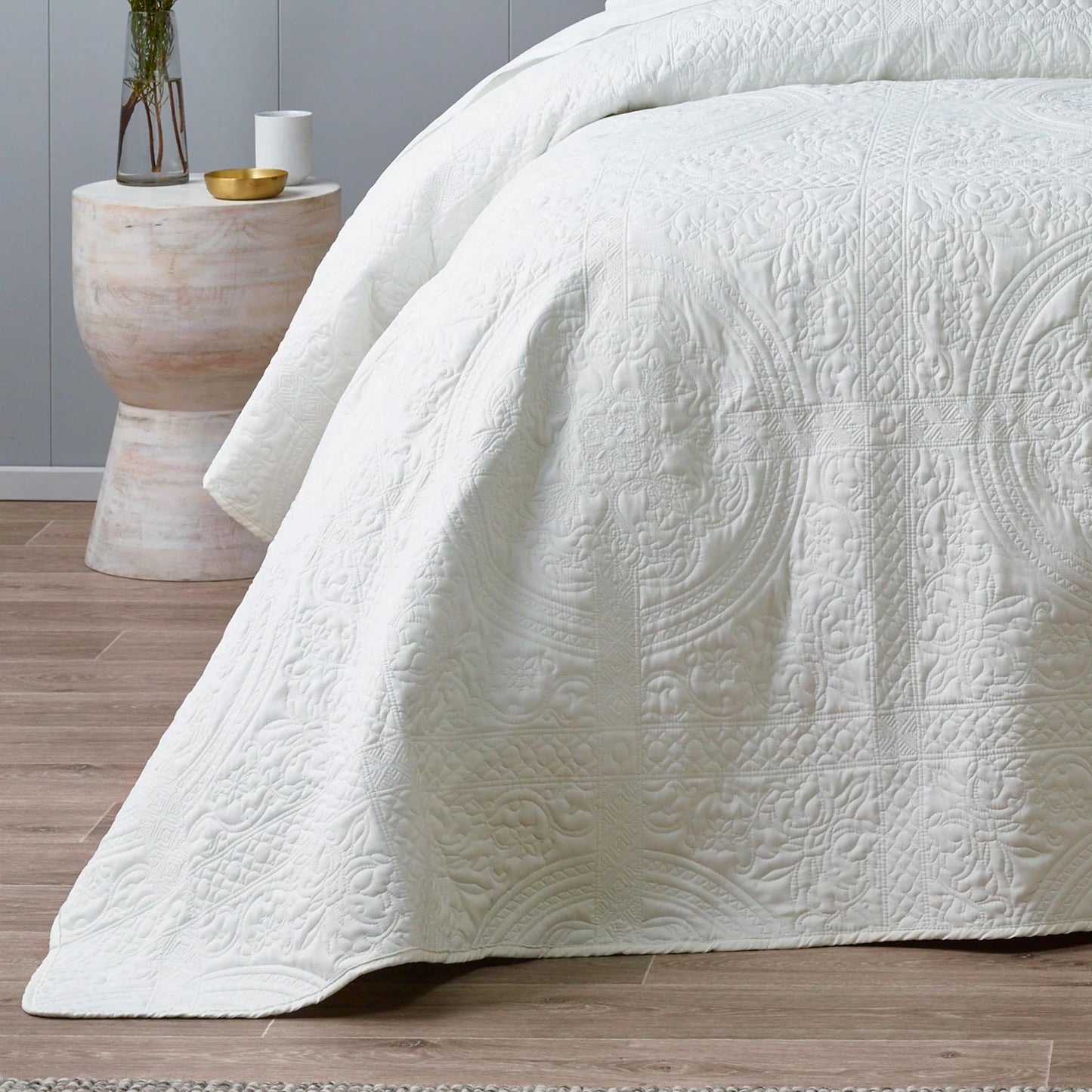 Bianca Annora Bedspread Set White