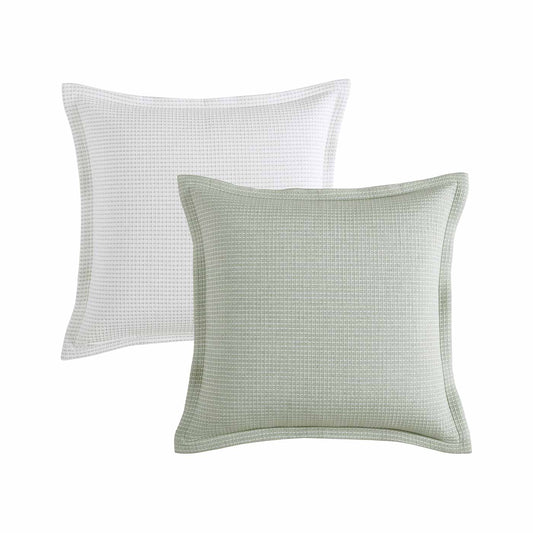 Bradshaw Green European Pillowcase by Private Collection