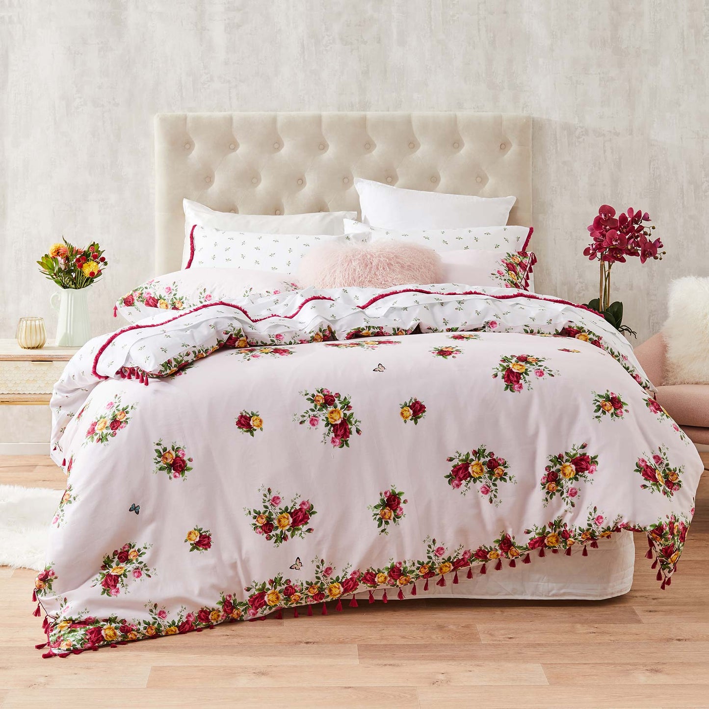 Old Country Roses Quilt Cover Set by Royal Albert