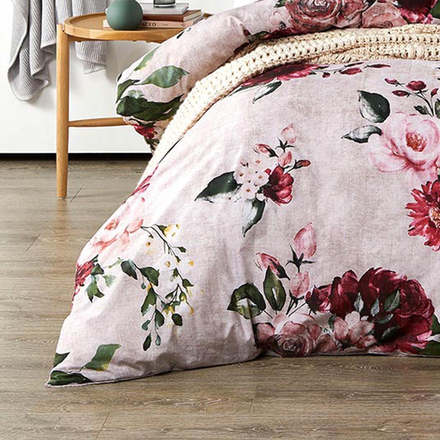 Cherub Rose Quilt Cover Set by Logan and Mason