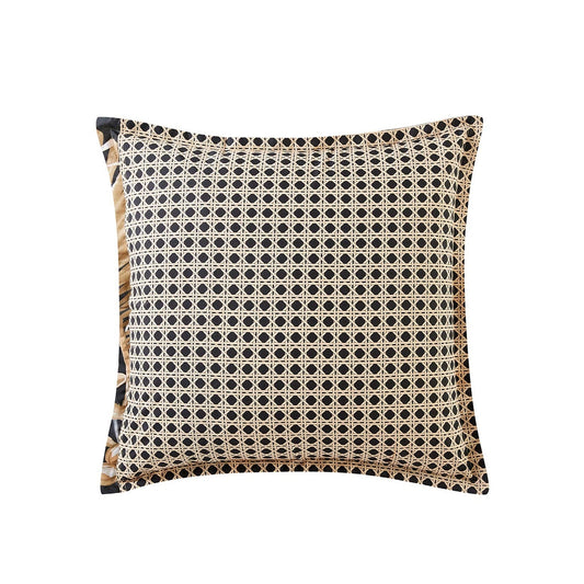 Danton Black European Pillowcase by Logan & Mason