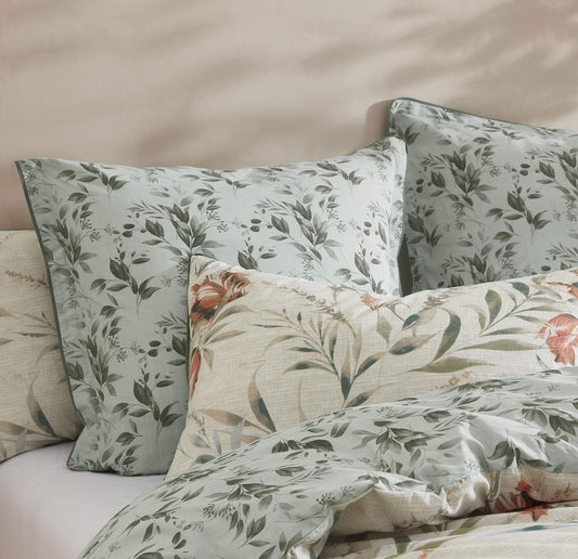 Elise Sage European Pillowcase by Logan and Mason