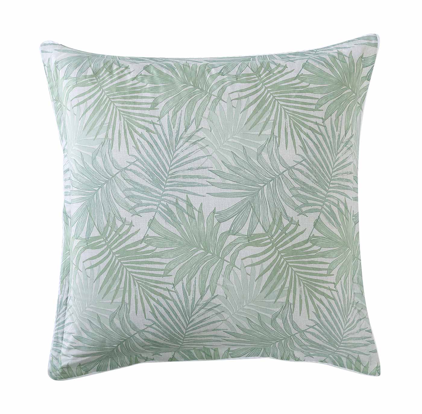 Lanai Palm European Pillowcase by Logan & Mason