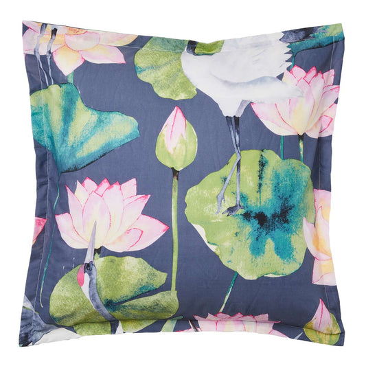 Lily Dusk European Pillowcase by Logan & Mason