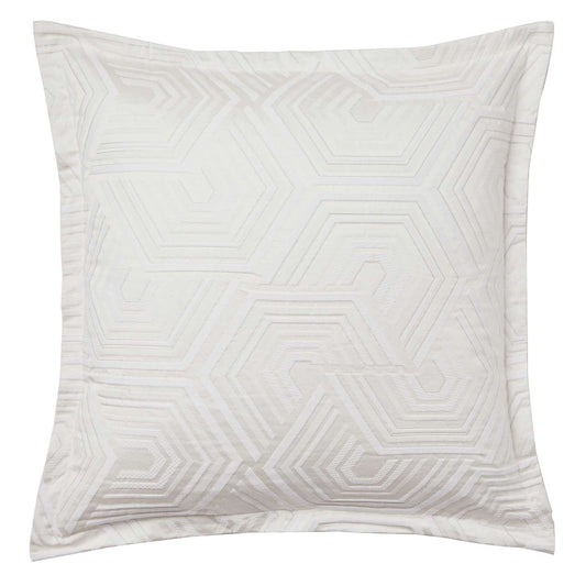 Bree Silver European Pillowcase by Private Collection