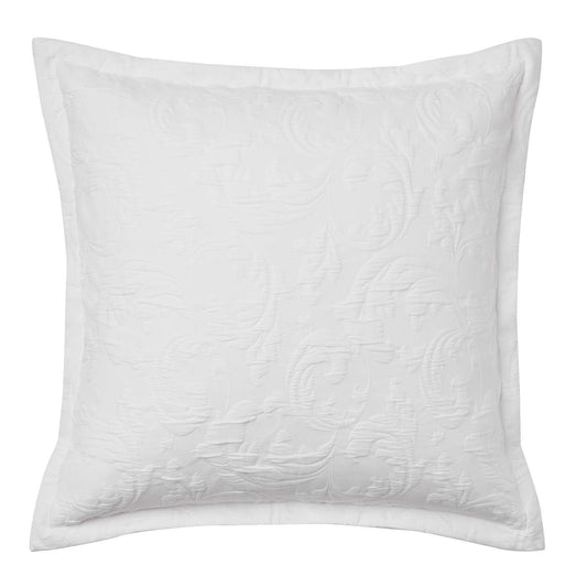 Parisi White European Pillowcase by Private Collection