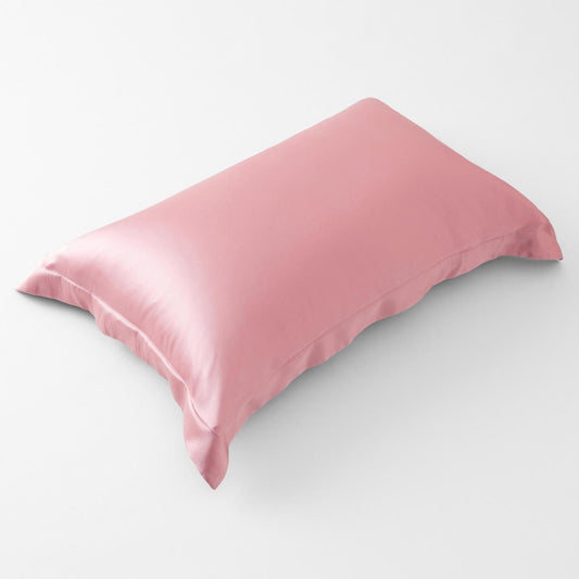 Lanham ROSE PINK TAILORED Silk Pillowcase by Sheridan