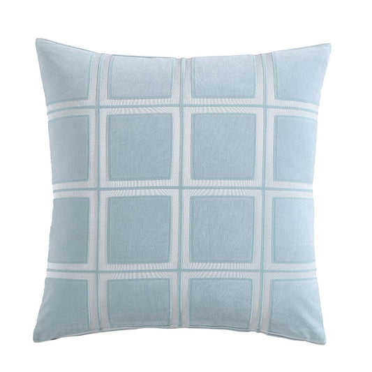 Rowan Seafoam European Pillowcase by Logan and Mason Platinum