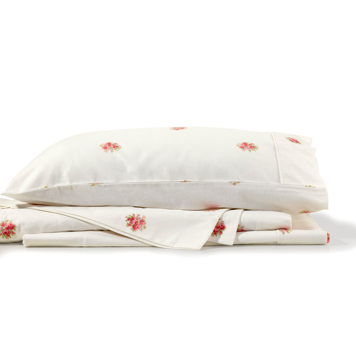 French Bouquet Flannelette Sheet Set by Bianca