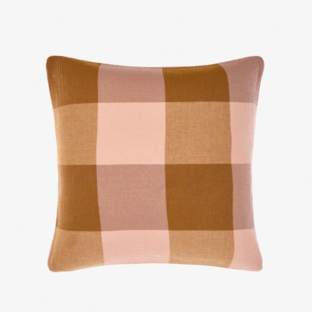 Irvine Pink Salt European Pillowcase by Linen House