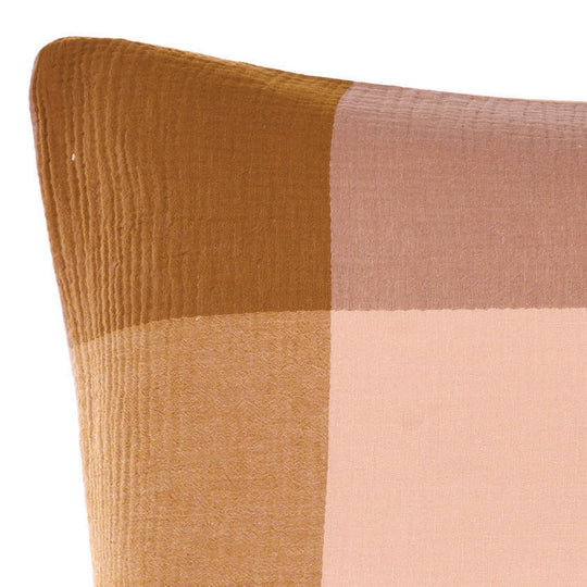 Irvine Pink Salt European Pillowcase by Linen House