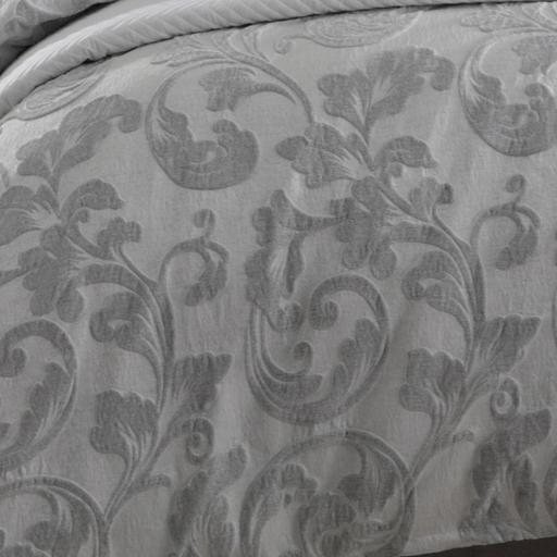 Serenade Silver Quilt Cover Set by Private Collection